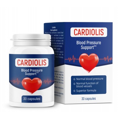 Cardiolis - cápsulas para redução da pressão arterial